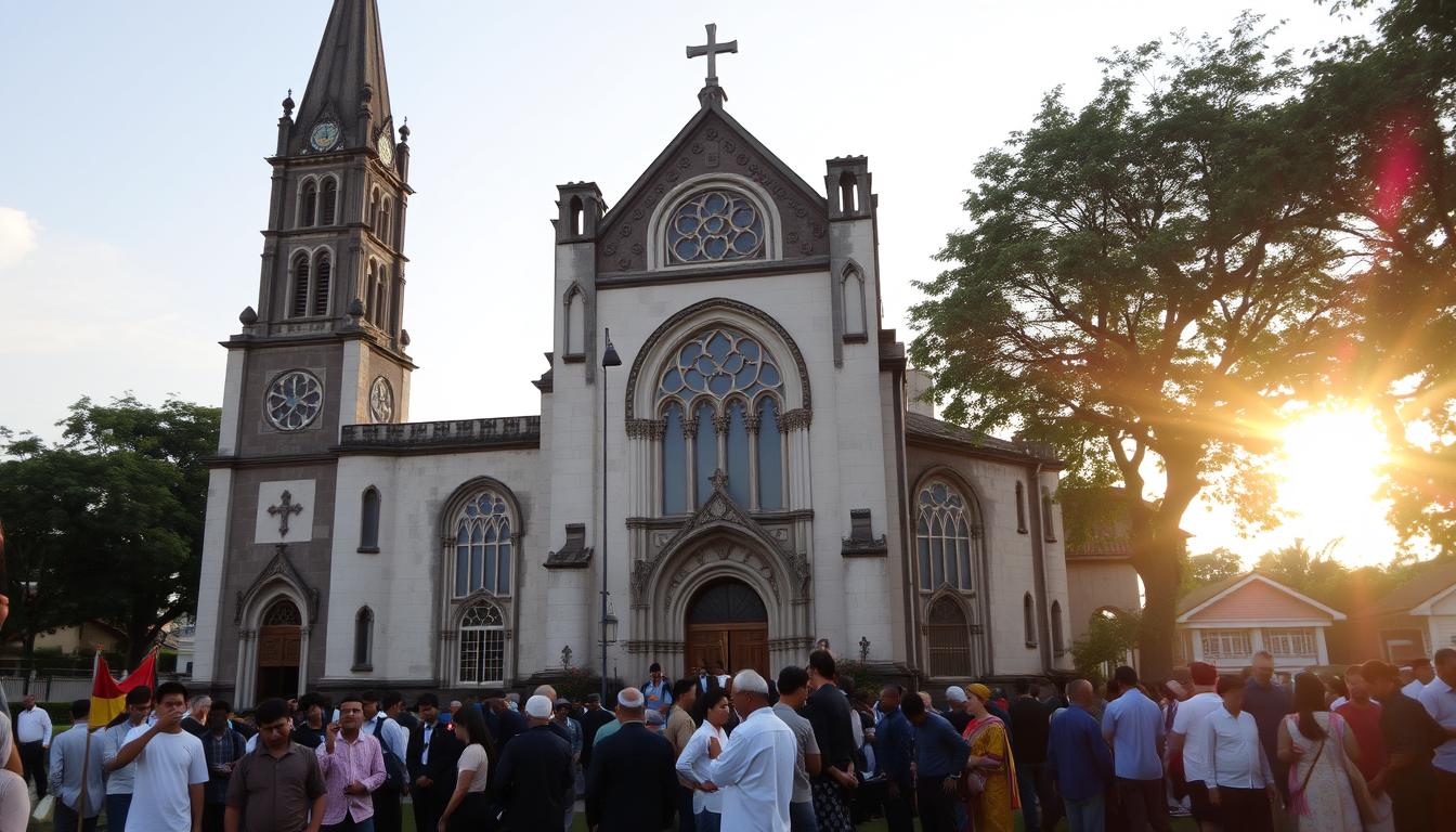 Khidmatnya Ibadah Jumat Agung di Gereja HKBP Tegal Rejo Medan